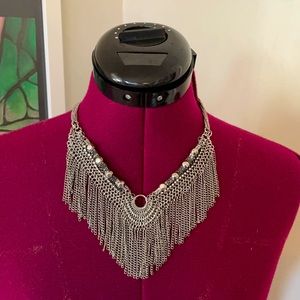 Stella & Dot Fringe Chain Necklace